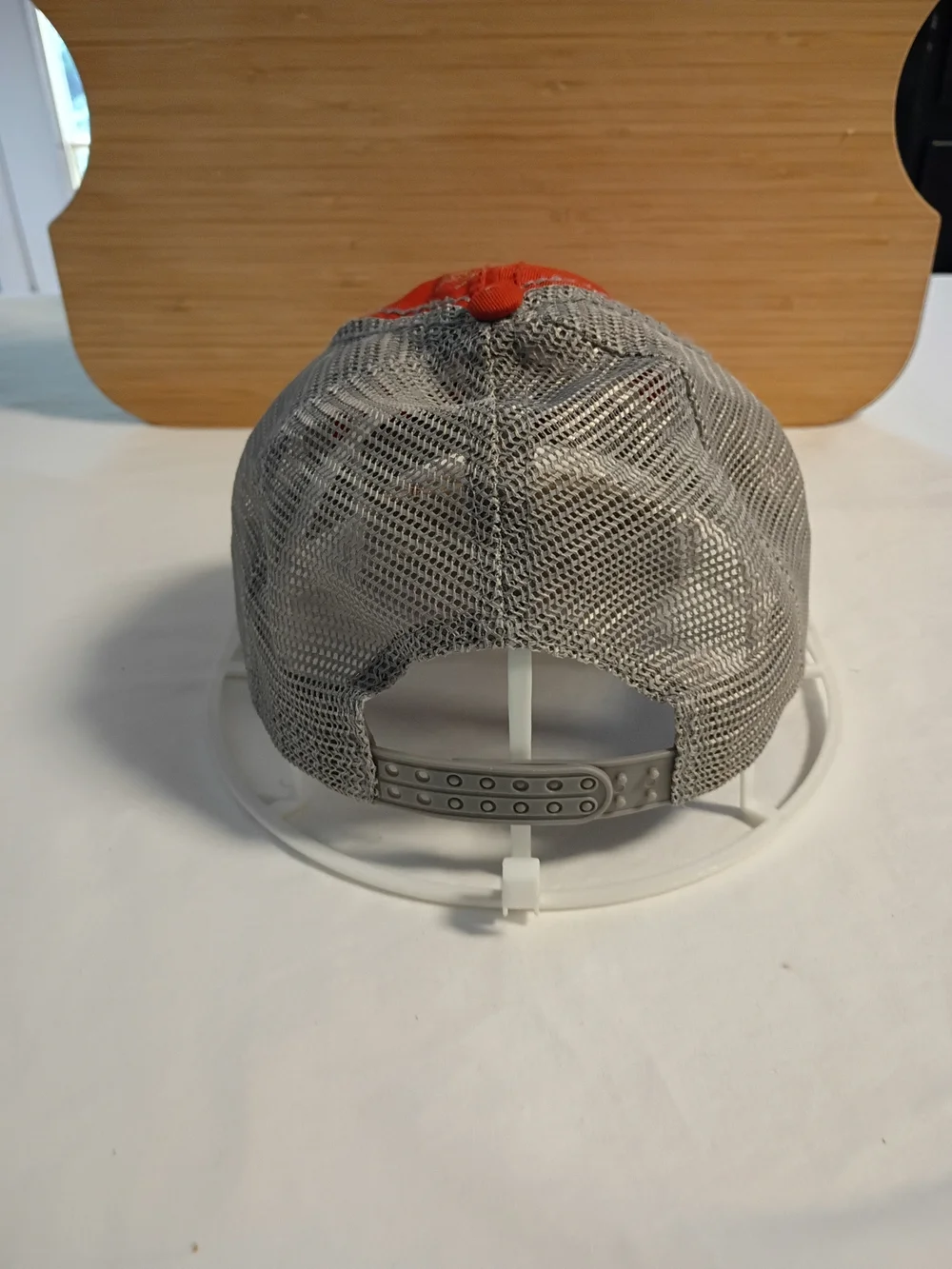 Orange and Gray Trucker Hat - Batteries & Accessories